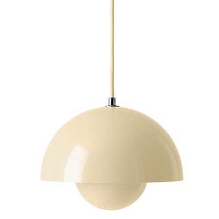 &Tradition Flowerpot VP1 pendel 23 cm, ivory' - 'Andtradition | Inredning > Lampor > Taklampor > Pendellampor | Bagaren och Kocken