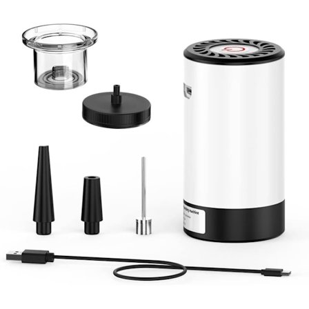 2-in-1 Sähköinen tyhjiöpumppu kotiin, retkeilyyn ja autoihin