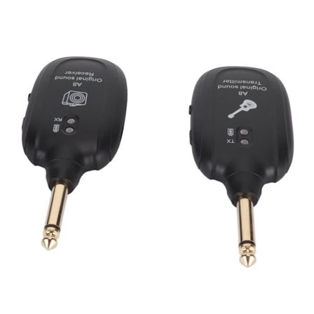 HURRISE Wired Guitar System 730MHZ Guitar Wired System, 4-kanals trådbunden sändarmottagare Fristående video