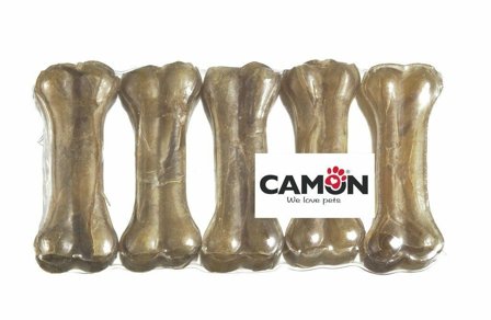 Camon Ossi in Pelle Bovina Per Cani 5 Pezzi