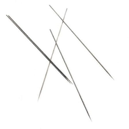 5 kpl ruostumattomasta teräksestä valmistettuja 0,3 mm vaihtoneuloja ilmaruiskulle