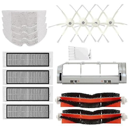 16 stk. børster Rullbørste Mopp Hepa Roborock 1s Robot