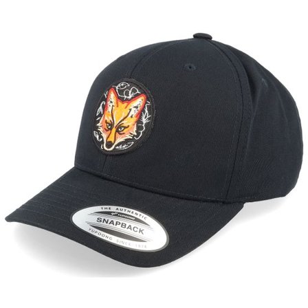 Kiddo Cap - Svart adjustable Keps - Kids Cool Fox Black Adjustable @ Hatstore
