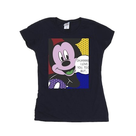 Disney Womens/Ladies Mickey Mouse Oh Minnie Pop Art Bomull T-Sh