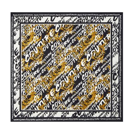 Versace, Silky Scarves Czarny, Kobieta, Rozmiar: ONE Size