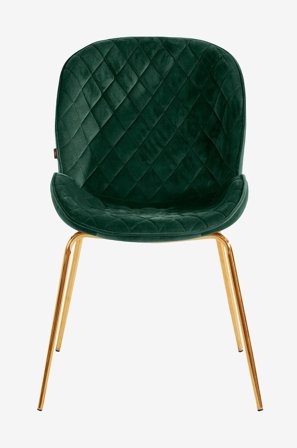 Loft24 - Spisebordsstol Mia - Grøn - Stole - Fra Homeroom