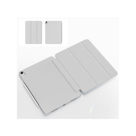Magnetiskt Foliofodral för iPad 10:e generationen 10,9 tum, Kompatibelt med Apple Pencil Grå