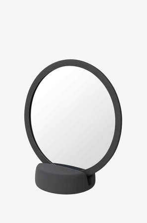 Blomus - Sminkespeil Sono, diameter 17 cm - Grå - Baderomstilbehør - Fra Homeroom