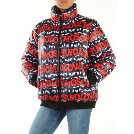 Love Moschino Single-Breasted Coats Sort, Dame