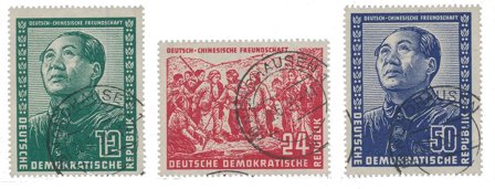DDR 1951 - MICHEL 286-288 - Stemplet