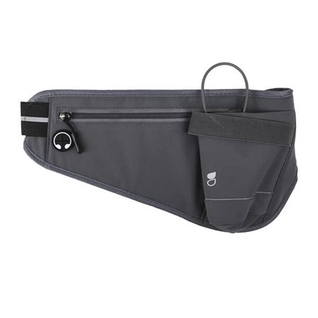 Gear Sportsbælte til 6" smartphone og vandflaske - grå