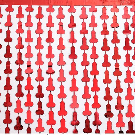 Ny foliegardin, möhippadekorationer - set om 2