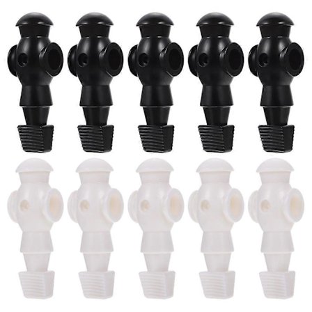 10 stk. Fodboldmaskine Spiller Bordfodboldmaskine Fodboldmand Bordfodboldspillere Reservedele