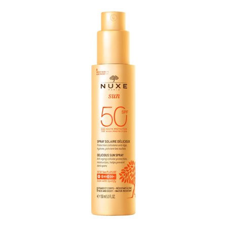 Nuxe Latte Solare Spray Viso E Corpo SPF50 150ml - Spray solare corpo alta prot.