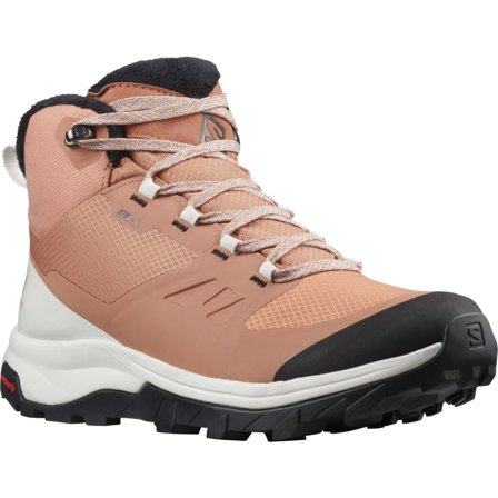 Salomon Women's Outsnap CSWP Women lined boots Beige 40 2/3