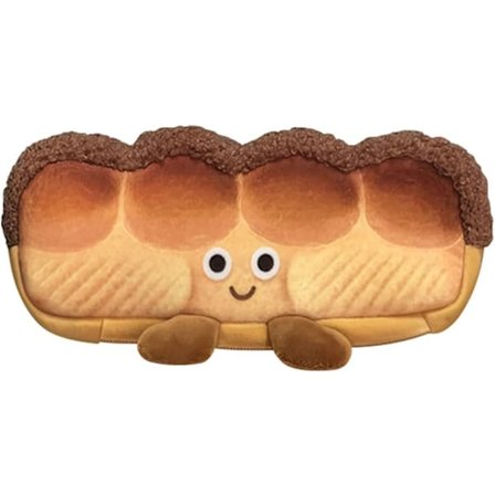 Rolig Ansiktspennfodral Söt Nyhet Verklig Mat Pennfodral