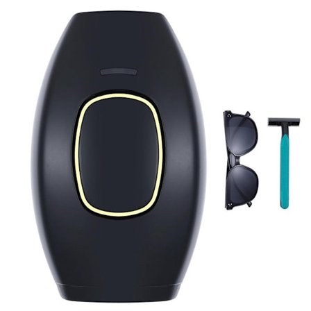 IPL Hårfjerningsenhet: IPL laser hårfjerningsenhet for permanent hårfjerning, 500 000 lysimpulser, laser hårfjerning med 5 nivåer