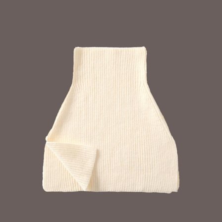 Stickad halsduk BEIGE 2 2 beige-FD19-