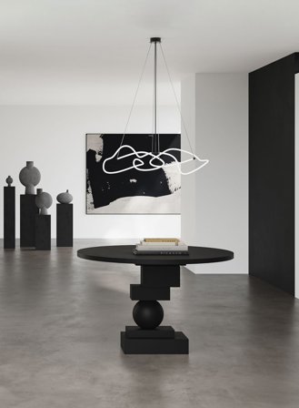 Ghost mini taklampe L116 - hvit