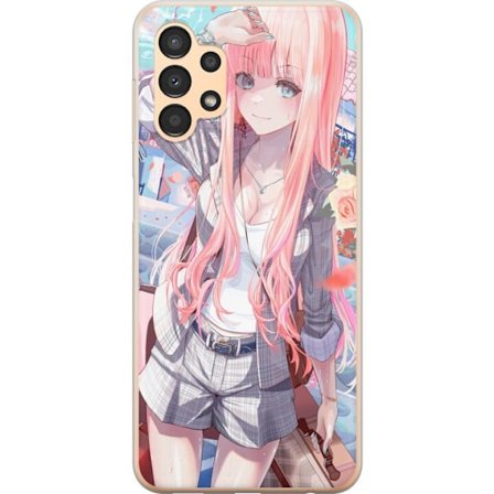 Yhteensopiva Puhelinkuori Samsung Galaxy A13 Anime tyttö söpö