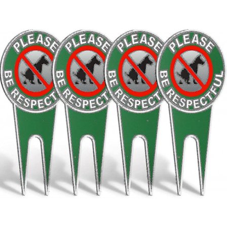 /EA/ 4 kpl Koiran ulosteen kieltomerkit Ole hyvä ja siivoa koirasi jätökset