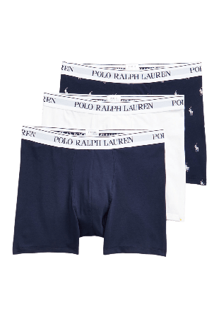 Polo Ralph Lauren 3 Pack-Boxer Brief Kalsonger Herr Vit L