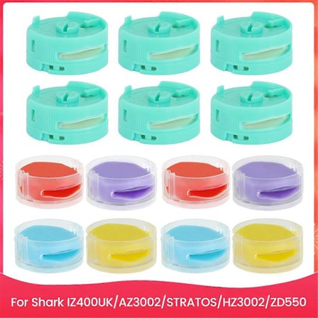 14 st Luktneutraliseringspatron för Shark IZ400UK AZ3002 STRATOS HZ3002 ZD550 för Shark Odor Neutra (LGL)