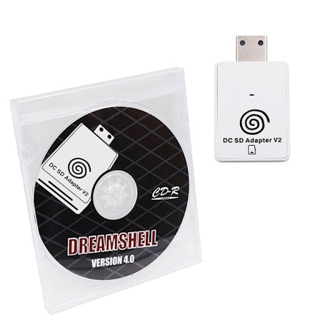 För SEGA för DC Dreamcast TF-kort SD för DC-kortläsare För Dreamshell V4.0 Cons