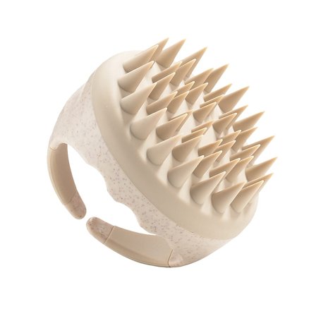 Yuaia Haircare Deep Scalp Brush Sand, Hår, Hårbørster, Hovedbundsbørster