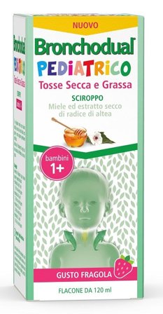 Bronchodual Pediatrico Sciroppo Gusto Fragola 1Anno+ 120ml