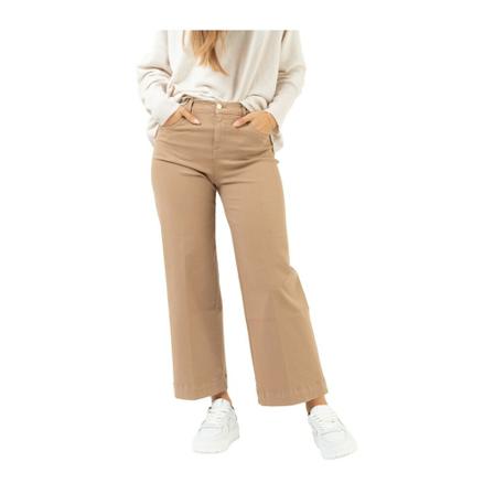 Kaos, Wide Trousers Beige, Dames, Maat:W27