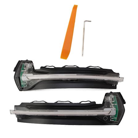 LED dynamisk sidemarkør sekventielt strømmende vand Blinklysindikator til Audi-A3 S3 RS3 8V 2013-2021