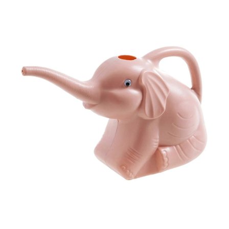 2L Söt Elefant Vattenkanna Trädgårdsredskap 30x12x18cm Växtbevattningskruka med Lång Pip för Barn Funktionell Kreativ[D] GS