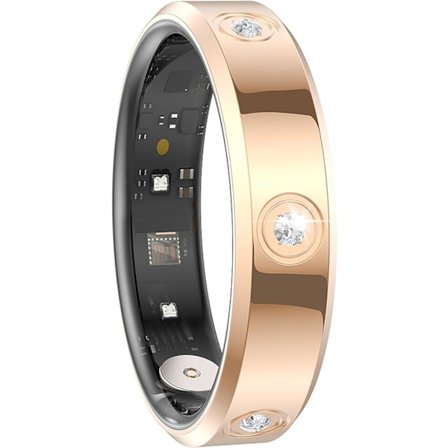 Uusin malli 2025 Älysormus Erittäin kapea sykemittari Mukava unisormus Terveyden ja kunnon seuranta Askelmittari Kalorit