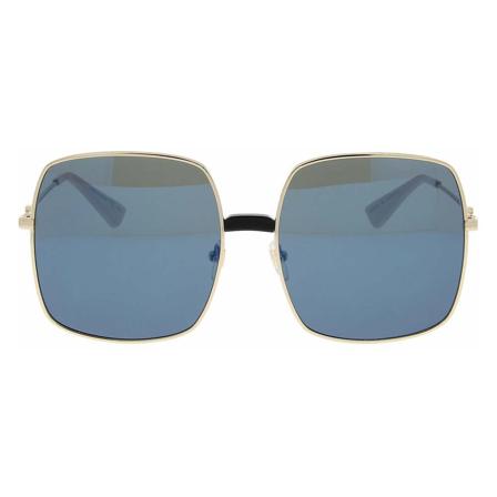 Gucci Sungles , Grijs , Heren , Maat: ONE Size Zonnebrillen