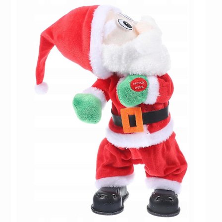 Twerkkaava Joulupukki, Musikaalinen Lantiota Heiluttava Joulupukki Laulava Tanssiva Joulupukki Leluja Joulu Sähkönuket Lapsille - Yksi