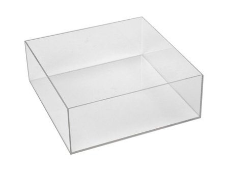 Akryllåda 300x300x110mm - Lyreco - Kontorsmöbler och inredning - Tavlor ställ och ramar - Acrylblock och låda