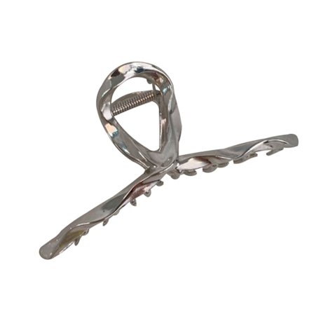 Whaline hårklämma Whaline tvinnade klämmor våg stora legering hårklämma enfärgade stylingtillbehör