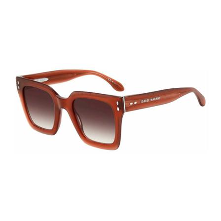 Isabel Marant SunBril , Rood , Dames , Maat: ONE Size Zonnebrillen