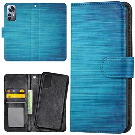 Xiaomi 12 - Lommebok Deksel Ripet Tekstur