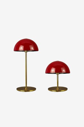 Dyberg Larsen - Along 2 Mini pöytävalaisinta - Punainen - Pöytävalaisimet - - Homeroom