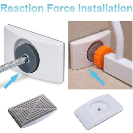 Seinän suojapuskuri 4 kpl Turvaportin seinäsuoja Portin seinäsuoja Seinän suojatyynyt Portaiden jatke Vauvaportin seinäsuoja Oven suojaamiseen