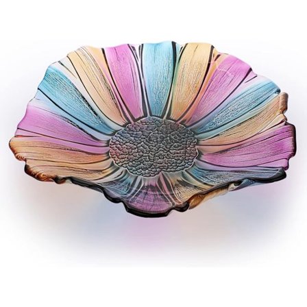 Glassfruktskål Fruktskåler Kjøkkenfruktskål - Dekorativ Fruktservingsbrett Bord Benkeplate Displayholder