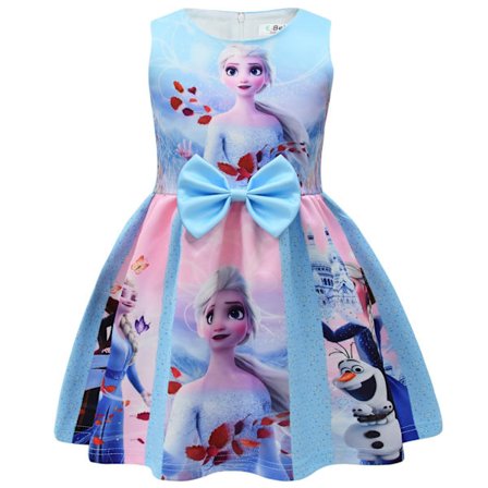 Girls Cosplay Dress Bowknot Dress Christmas Halloween Party 140cm