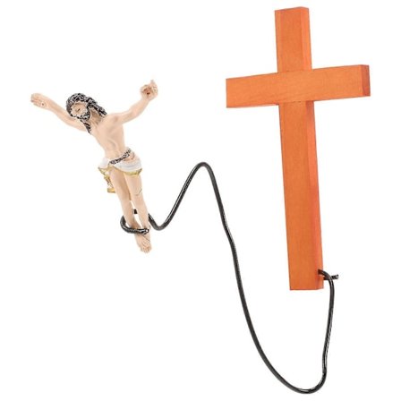 Väggdekoration Jesus Kors Kristna Inredningsdetaljer Bungy Jumpande Jesus Hängande Kors