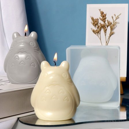 3D Silikone Lysform, Bruges til at Lave Lys, Kage Ch