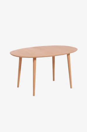 Kave Home - Matbord Oqui, 90x140-220 cm - Flerfärgad - Matbord - Från Homeroom