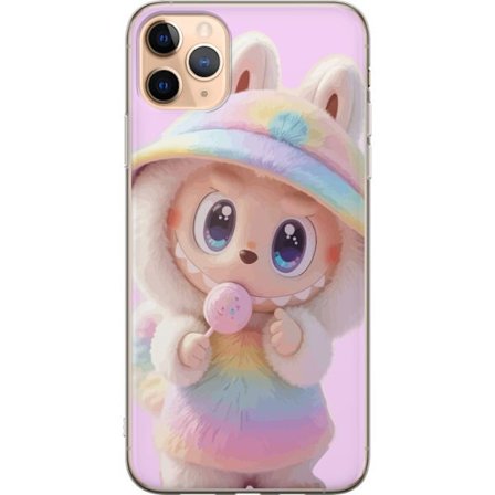 Yhteensopiva Puhelinkuori Apple Apple iPhone 11 Pro Max Monsteri pupunukke vinyylihahmo hauskoilla ilmeillä