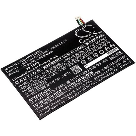 Batteri till Tablett för HP Pro Slate 12, K7X87AA, K7X87AA#ABA m.fl.