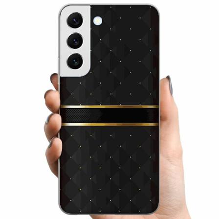 Samsung Galaxy S22+ 5g Tpu Mobilskal Golden Stripes